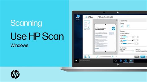 HP smart scan to computer